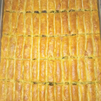 Ispanaklı Tepsi Boşnak Böreği